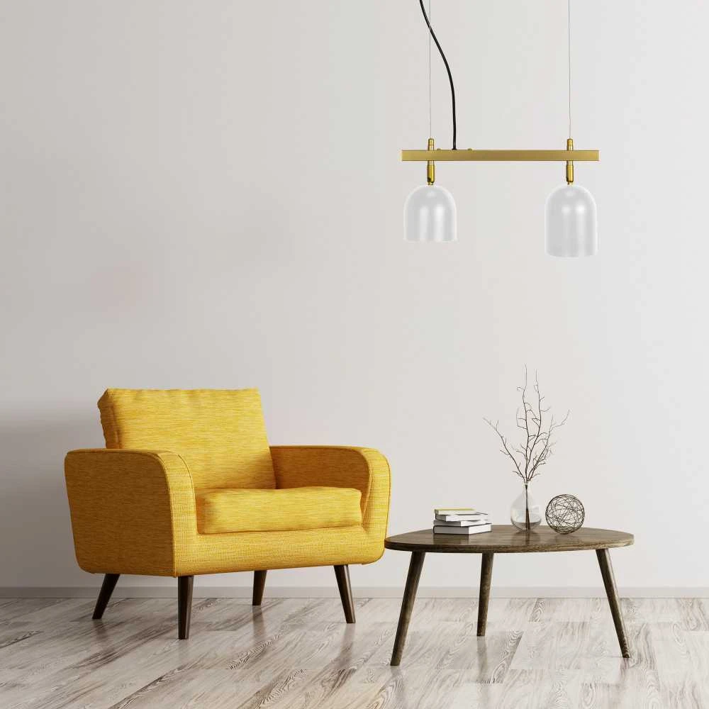 Pakabinamas šviestuvas Toolight Lubų šviestuvas APP1032-2C Baltas