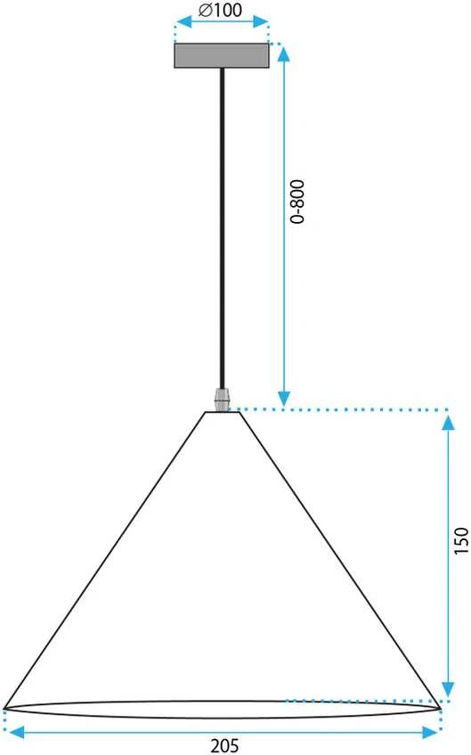 Pakabinamas šviestuvas Toolight Lubų šviestuvas APP1442-1CP WOOD