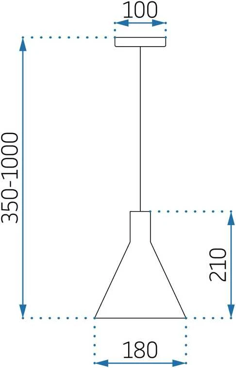Pakabinamas šviestuvas Toolight Lubų šviestuvas APP995-1CP