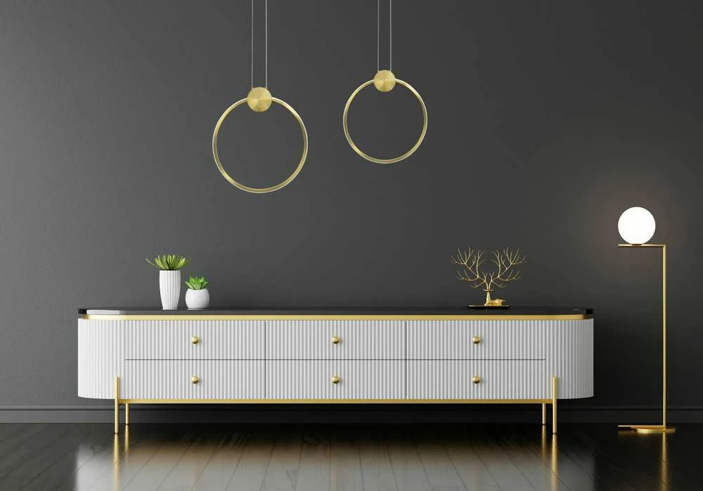Lubinis šviestuvas Toolight Lubų šviestuvas LED APP1393-CP GOLD 30cm