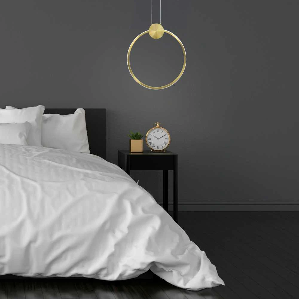Lubinis šviestuvas Toolight Lubų šviestuvas LED APP1393-CP GOLD 30cm