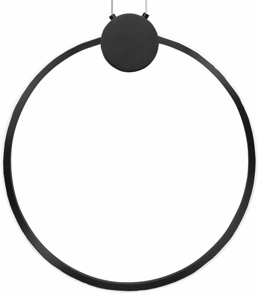Lubinis šviestuvas Toolight Lubų Šviestuvas Led App1395-cp Juodas 40cm