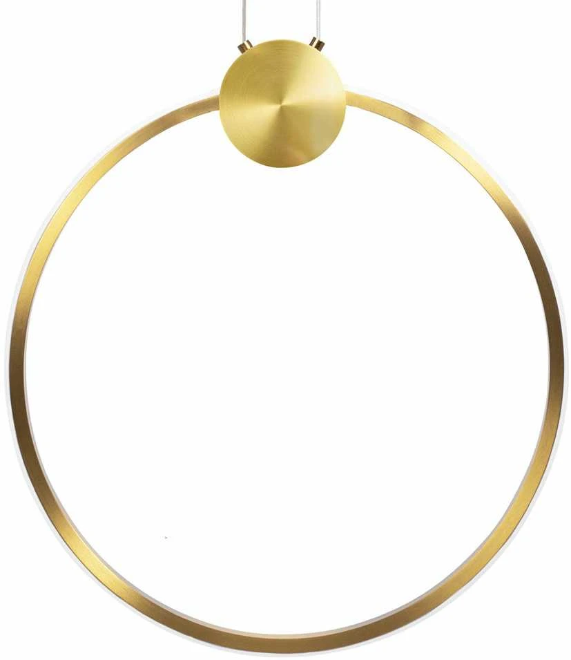 Lubinis šviestuvas Toolight Lubų šviestuvas LED APP1397-CP OLD GOLD 40cm