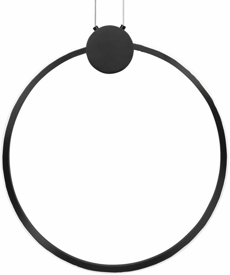Lubinis šviestuvas Toolight Lubų šviestuvas LED APP1398-CP Juodas 50cm