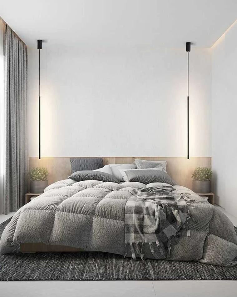 Lubinis šviestuvas Toolight Lubų šviestuvas LED APP1413-C Juodas 100cm
