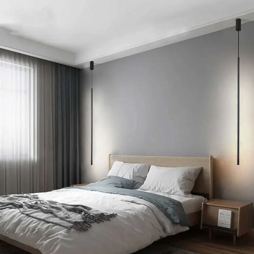 Lubinis šviestuvas Toolight Lubų šviestuvas LED APP1413-C Juodas 100cm