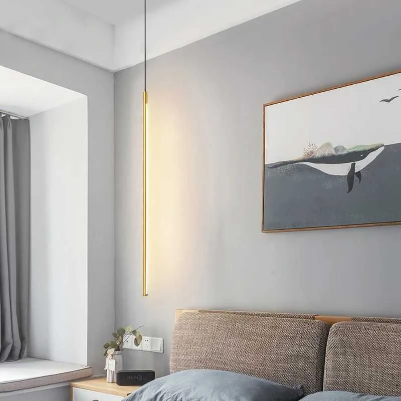 Lubinis šviestuvas Toolight Lubų šviestuvas LED APP1414-C GOLD 100cm