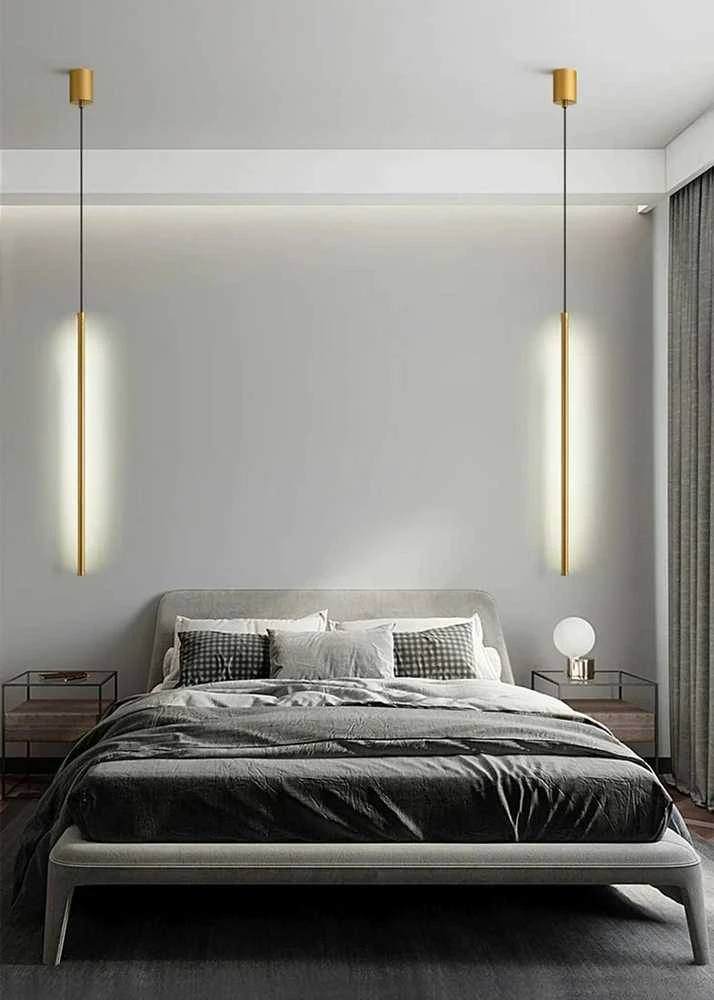 Lubinis šviestuvas Toolight Lubų šviestuvas LED APP1414-C GOLD 100cm