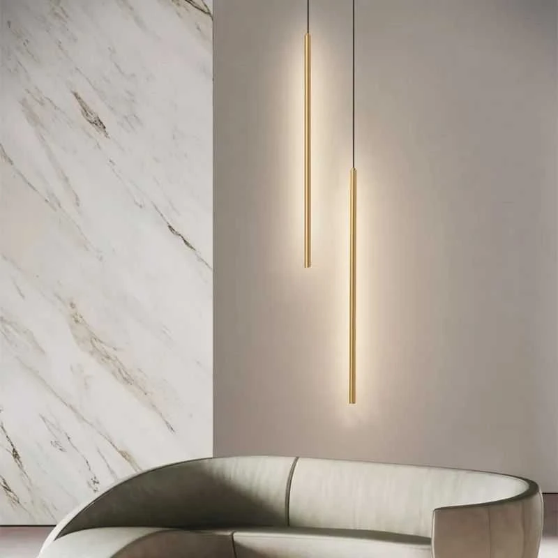 Lubinis šviestuvas Toolight Lubų šviestuvas LED APP1414-C GOLD 100cm