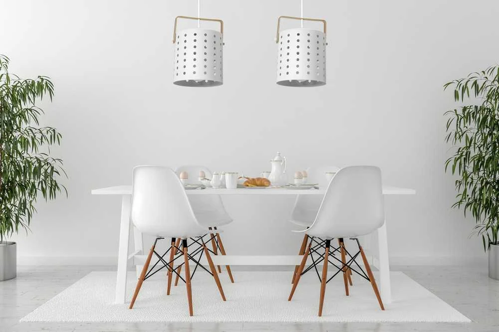 Pakabinamas šviestuvas Toolight Modernus lubinis šviestuvas APP957-1CP Baltas