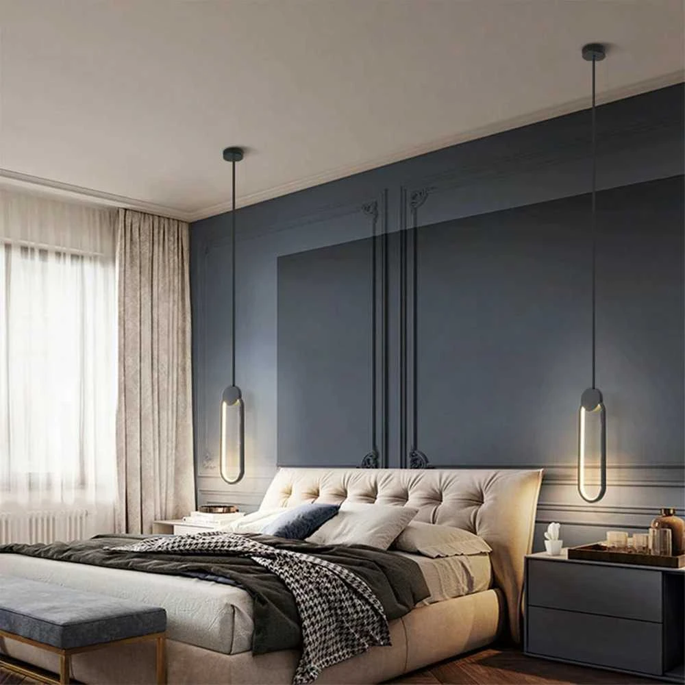 Pakabinamas šviestuvas Toolight Modernus Šviestuvas LED APP851-CP Juodas