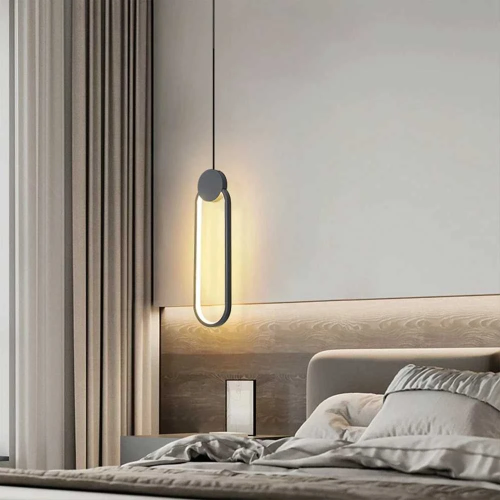 Pakabinamas šviestuvas Toolight Modernus Šviestuvas LED APP851-CP Juodas