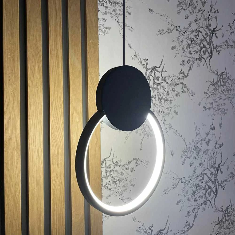 Pakabinamas šviestuvas Toolight Modernus Šviestuvas LED APP852-CP Juodas