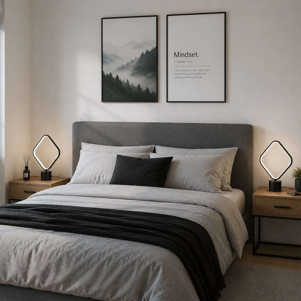 Toolight Naktinė Led Lemputė Lhj124-t Juoda