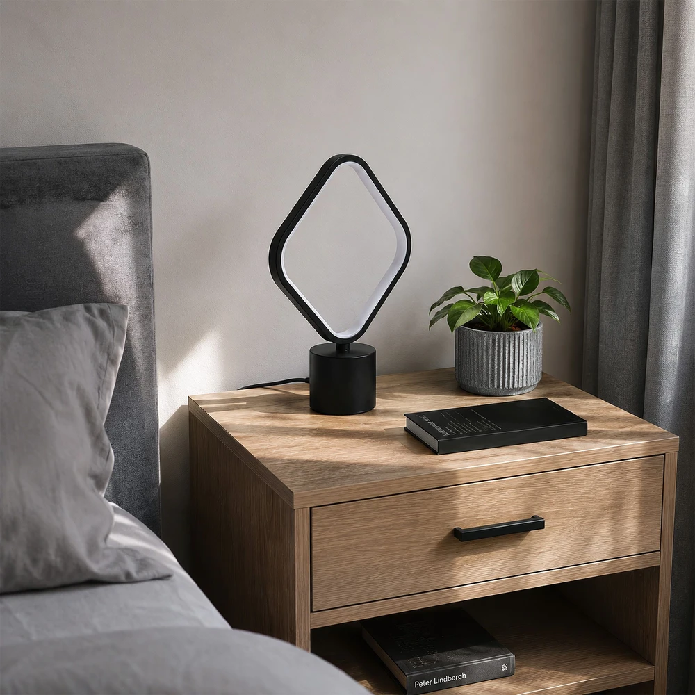 Toolight Naktinė Led Lemputė Lhj124-t Juoda