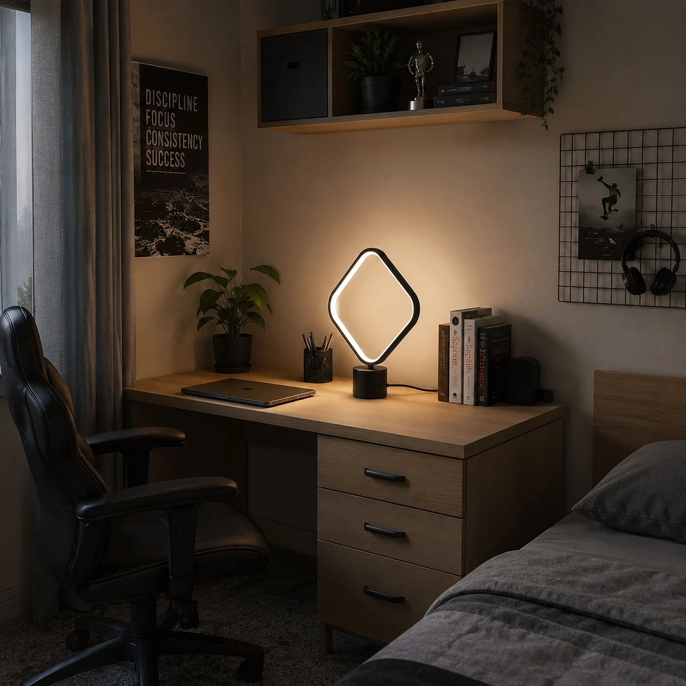 Toolight Naktinė Led Lemputė Lhj124-t Juoda