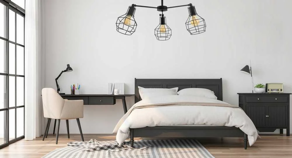 Pakabinamas šviestuvas Toolight Pakabinama metalinė lubų lempos Loft APP734-3C
