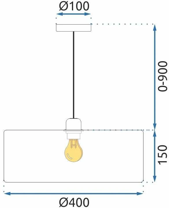 Toolight Pakabinamas šviestuvas APP1016-1CP