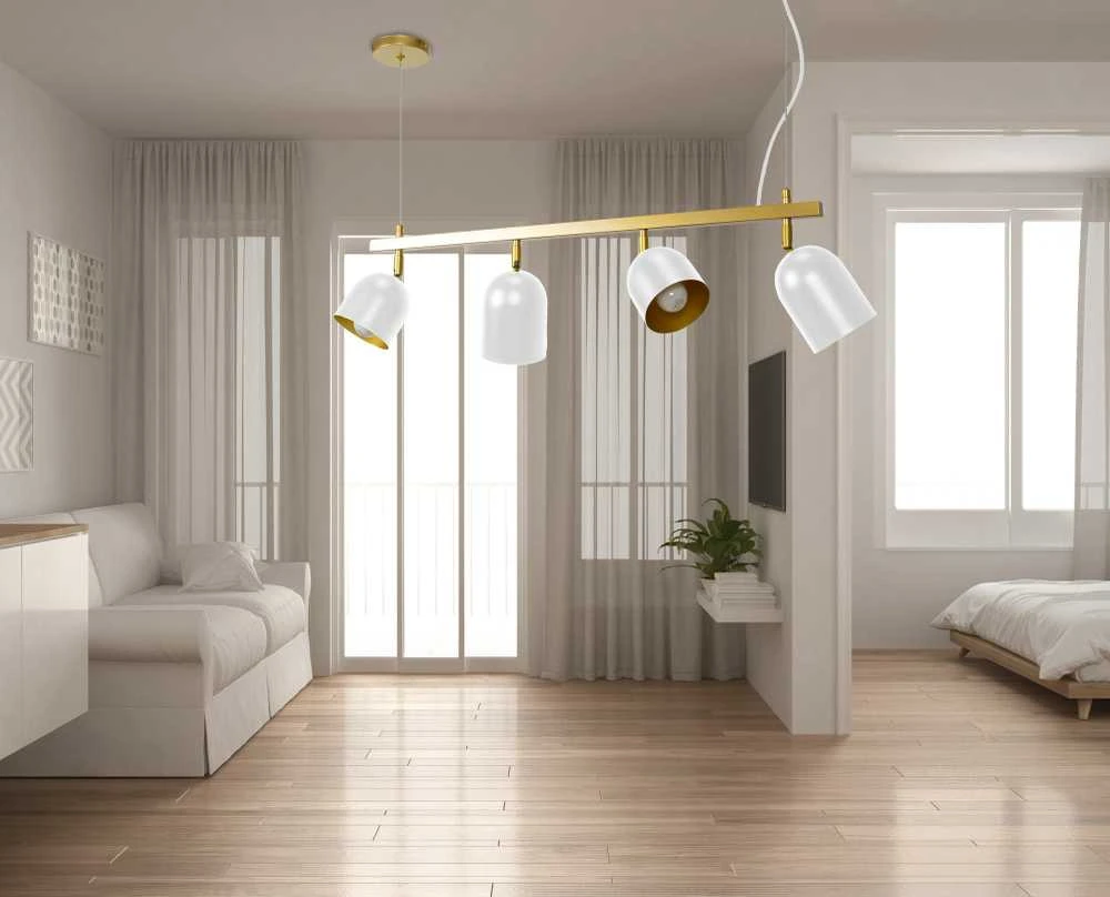 Toolight Pakabinamas šviestuvas APP1030-4CP Baltas