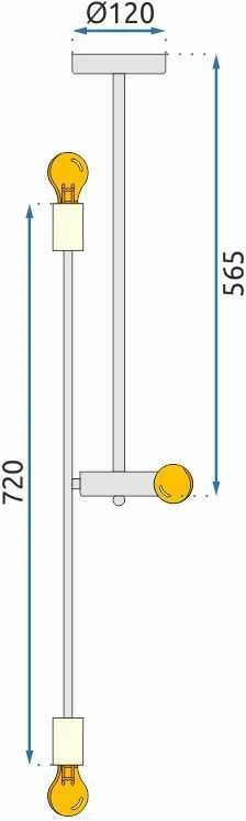 Toolight pakabinamas šviestuvas APP1114-6CP