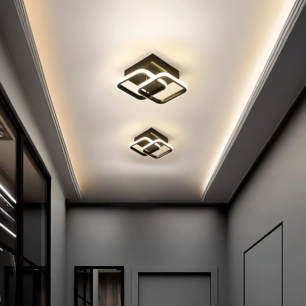 Toolight Plafoninis lubinis šviestuvas LHJ074-C Juodas