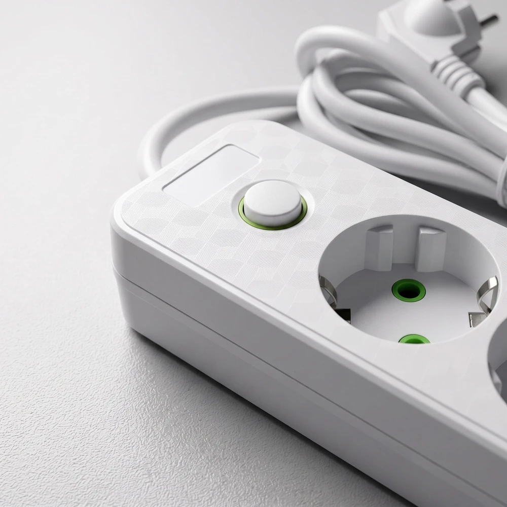 Toolight Prailgintuvas Maitinimo Blokas 5 Lizdai + 2x Usb-a + Usb-c Jnh022-5a Baltas
