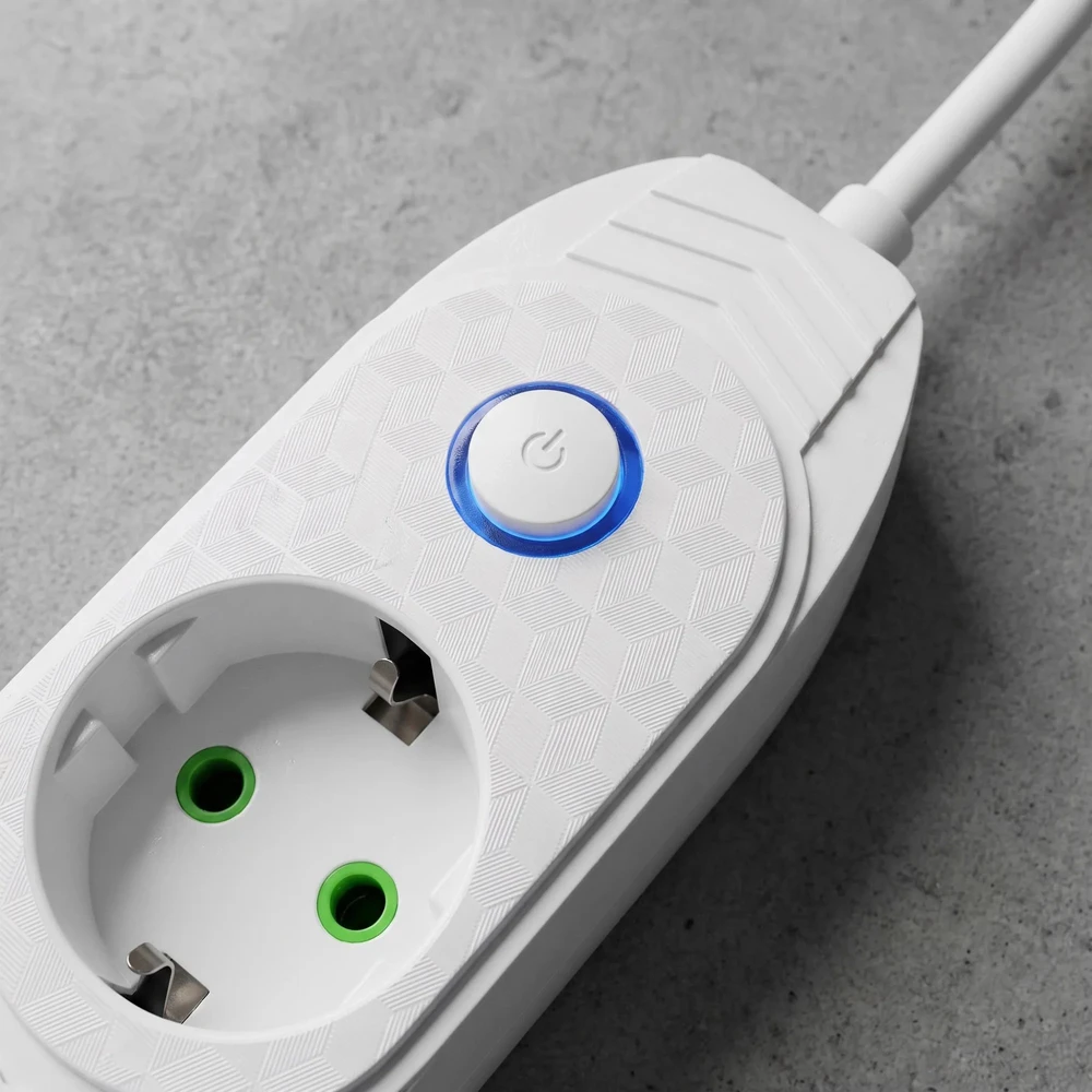 Toolight Prailgintuvas Maitinimo Blokas 2 Lizdai + 2x Usb-a + Usb-c Jnh024-3b Baltas
