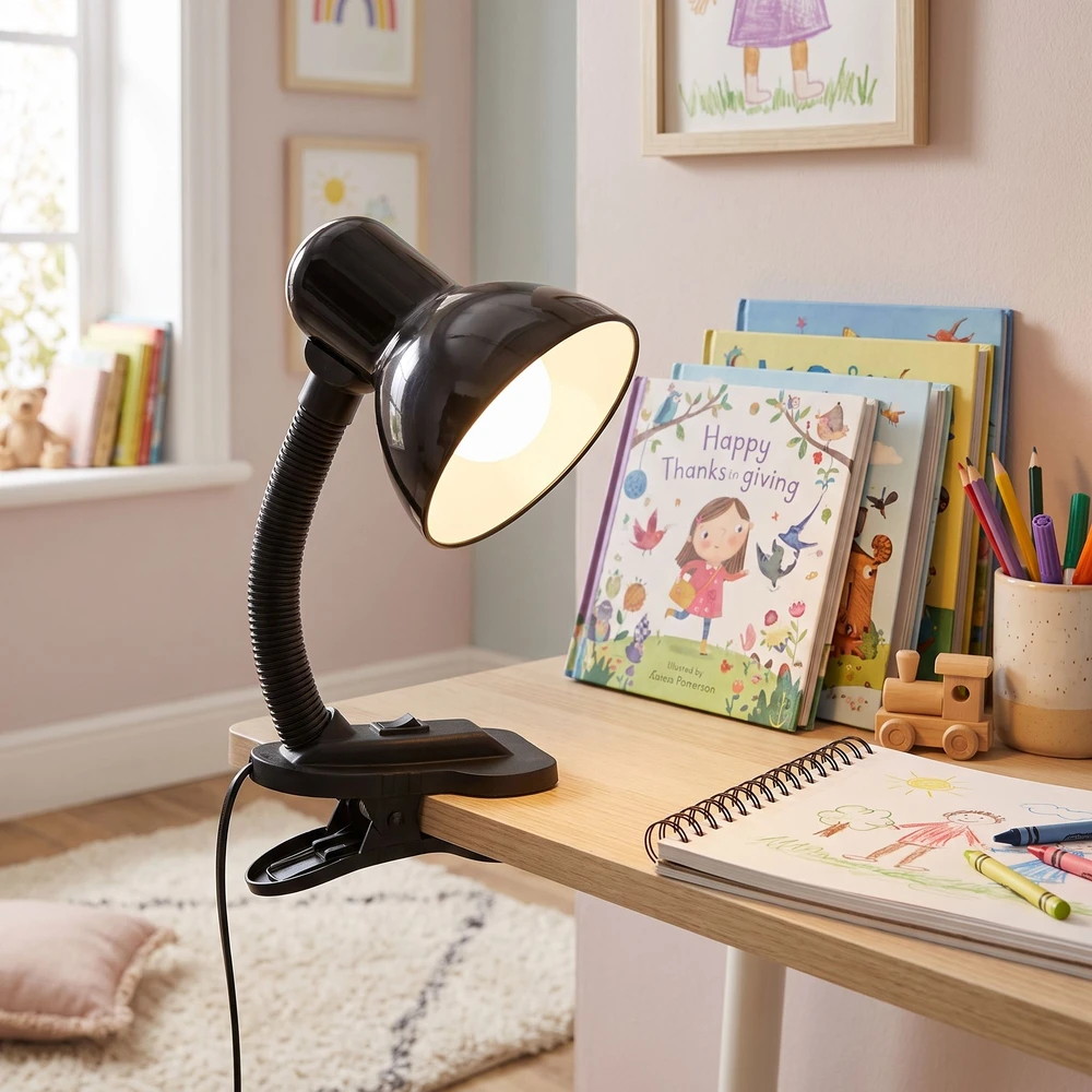 Toolight Prisegama Stalinė Naktinė Lempa Jnh045-1t Juodas