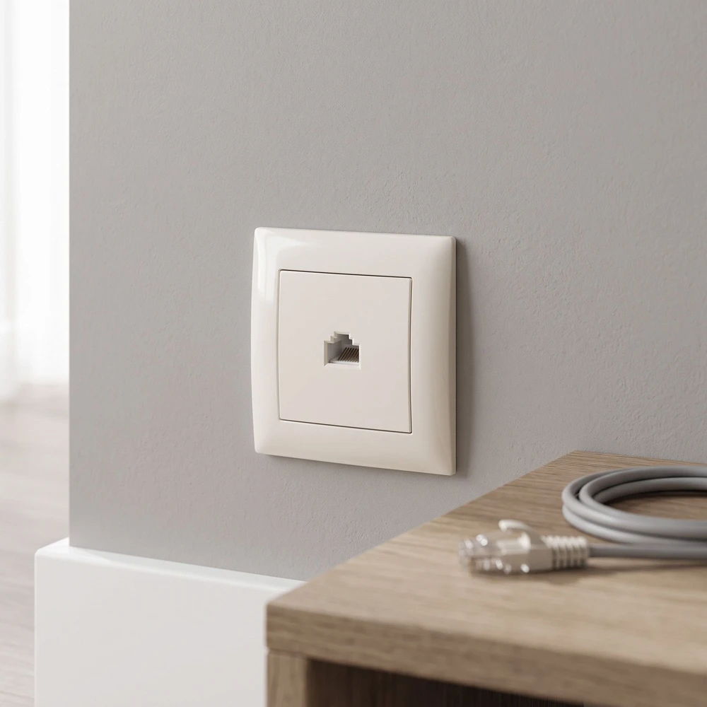 Toolight Rj45 Lizdas Oste Jnh010-s rusvai gelsvas