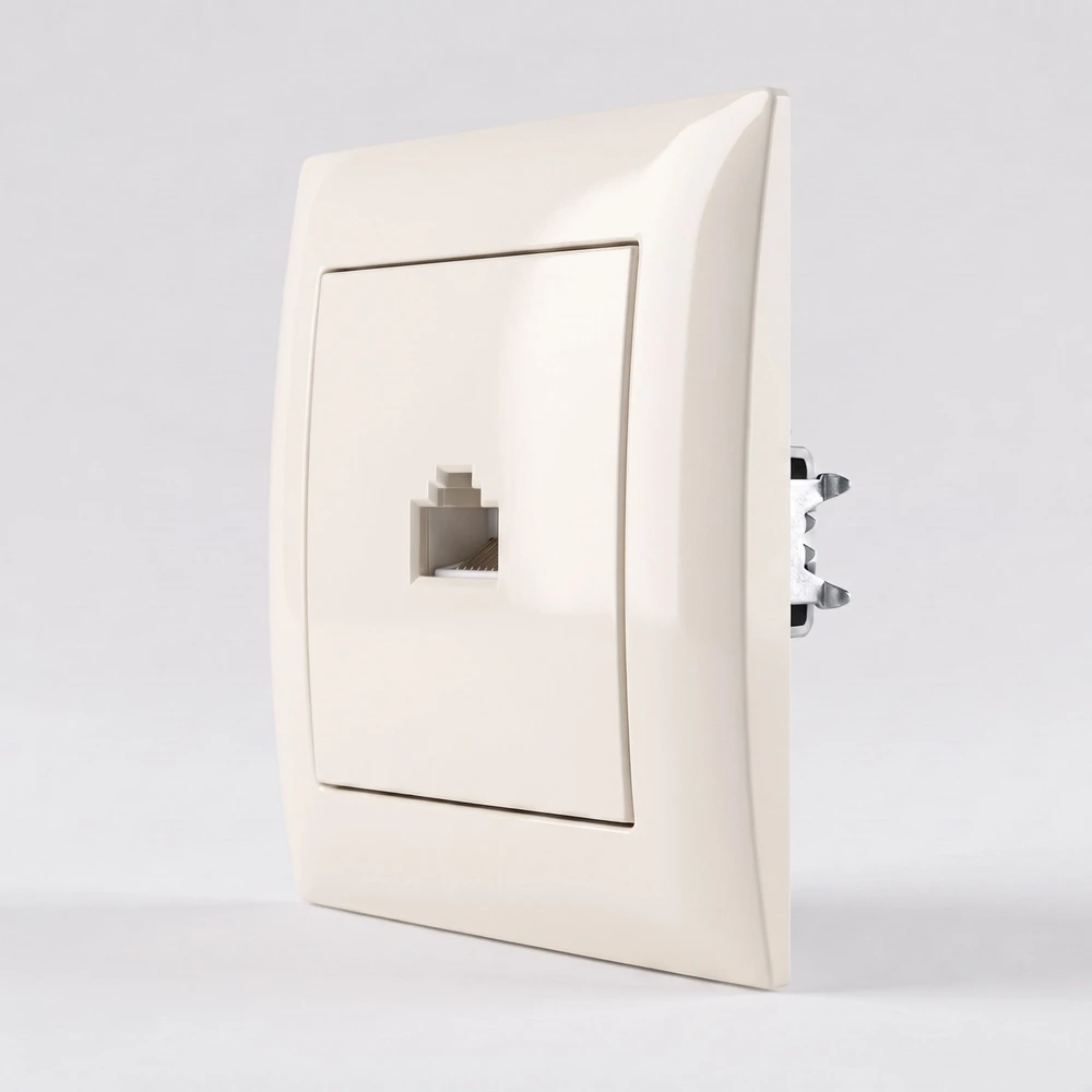 Toolight Rj45 Lizdas Oste Jnh010-s rusvai gelsvas