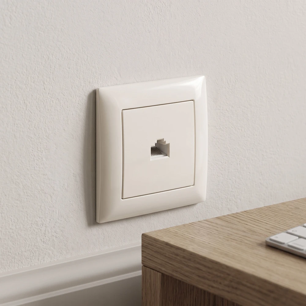 Toolight Rj45 Lizdas Oste Jnh010-s rusvai gelsvas