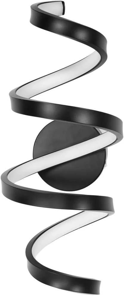 Sieninis šviestuvas Toolight SIENINĖ LAMPA LED SIENINĖ LAMPA SPRING APP826-W Juodas Matinis