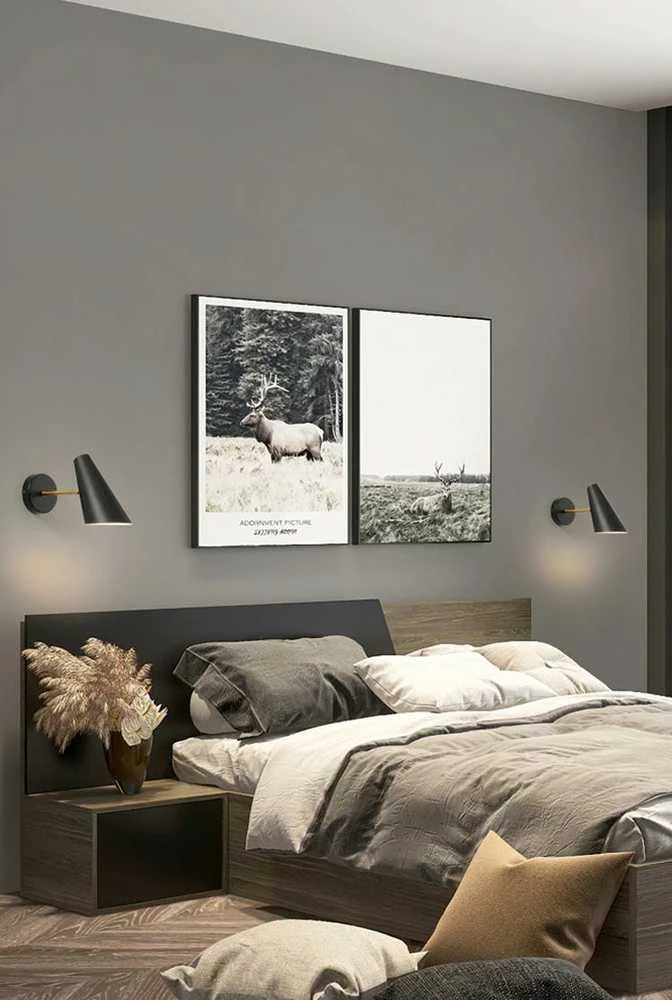 Sieninis šviestuvas Toolight Sieninė lempa APP1141-1W Juodas
