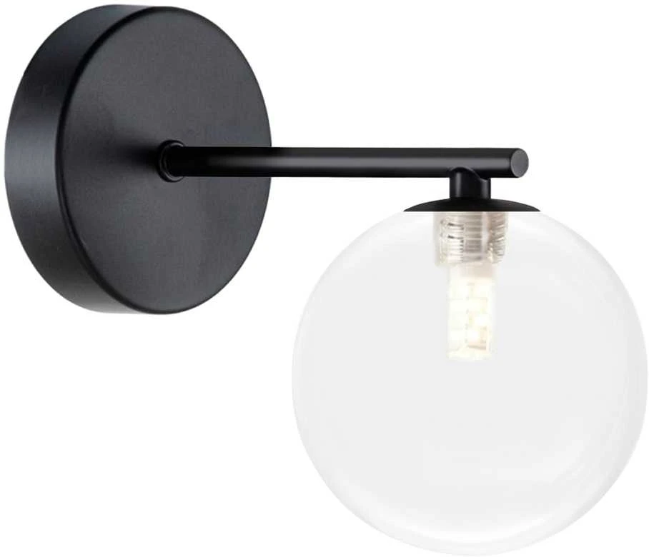 Sieninis šviestuvas Toolight Sieninė lempa APP1160-1W Juodas