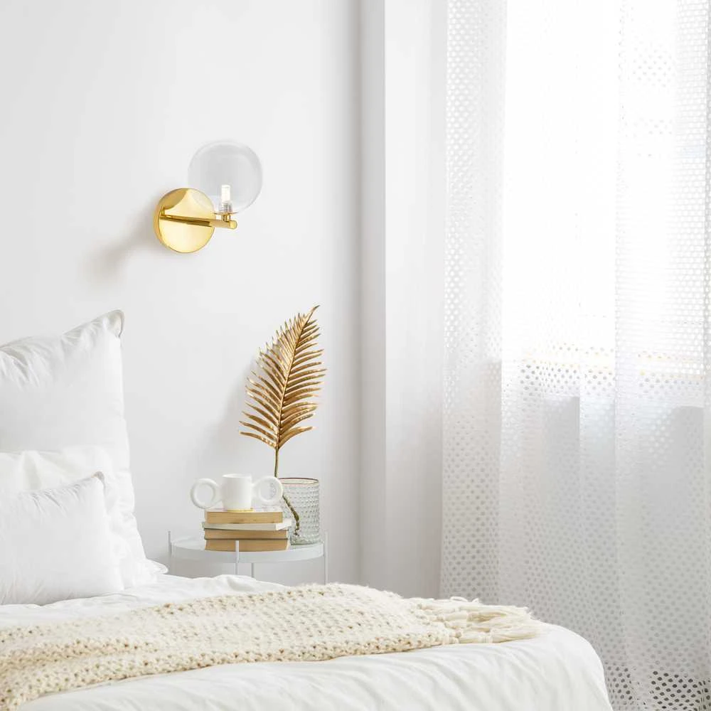 Sieninis šviestuvas Toolight Sieninė lempa APP1161-1W GOLD