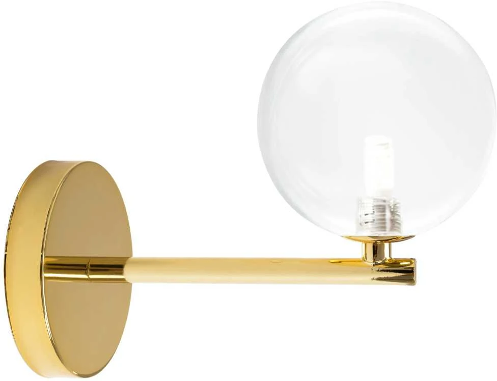 Sieninis šviestuvas Toolight Sieninė lempa APP1161-1W GOLD