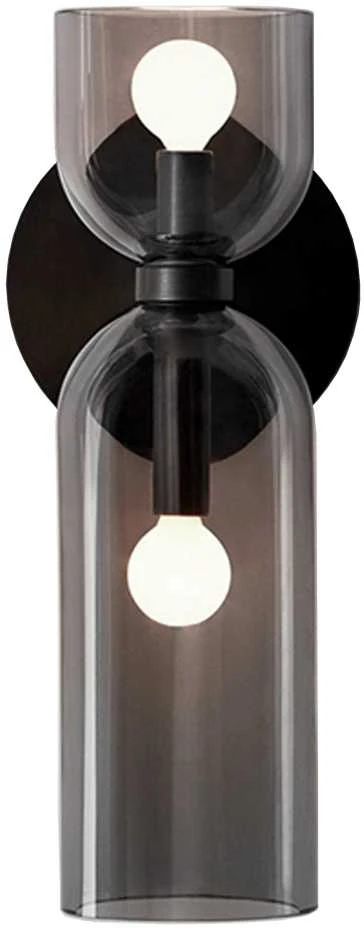 Sieninis šviestuvas Toolight Sieninė lempa APP1208-2W Juodas