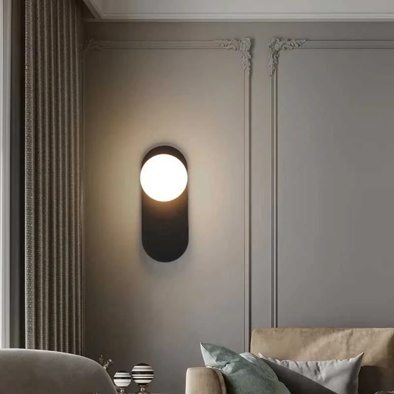 Sieninis šviestuvas Toolight Sieninė lempa APP1586-1W juodas