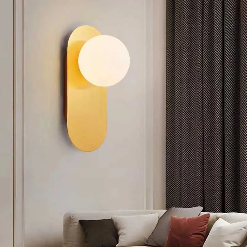 Sieninis šviestuvas Toolight Sieninė lempa APP1587-1W Gold