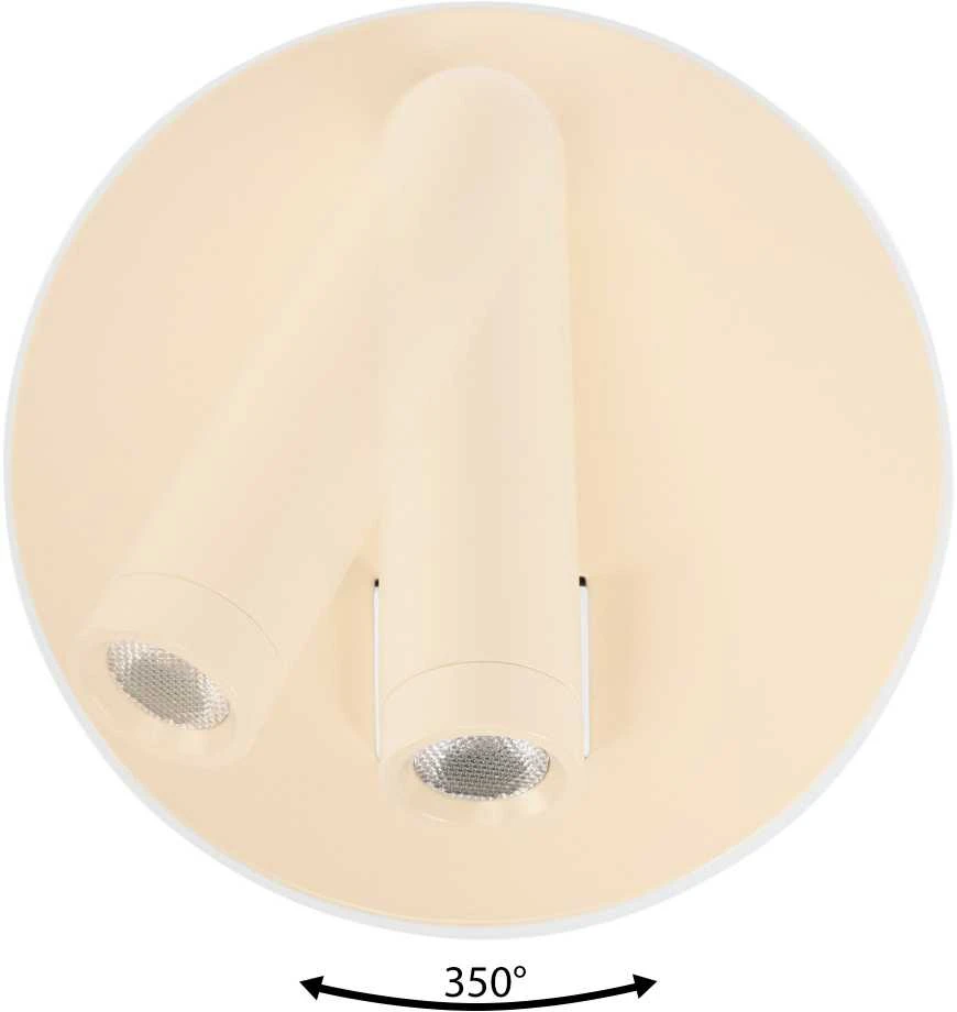 Sieninis šviestuvas Toolight Sieninė lempa APP1615-1W beige