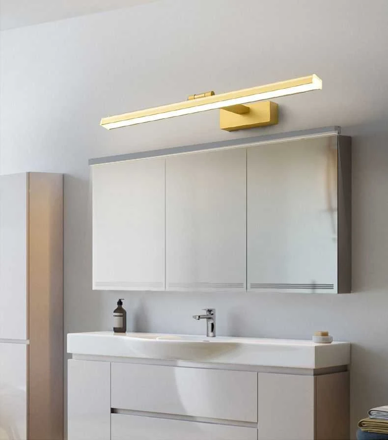 Sieninis šviestuvas Toolight Sieninė lempa Gold 40cm APP833-1W