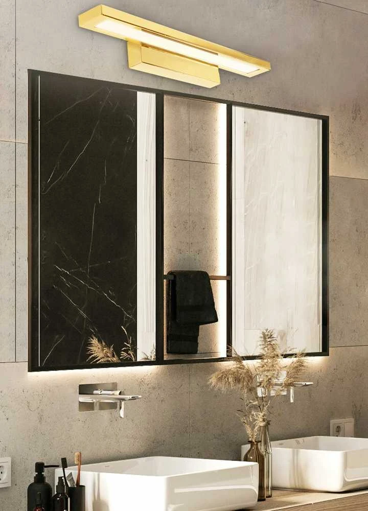 Sieninis šviestuvas Toolight Sieninė lempa Gold 60cm APP837-1W