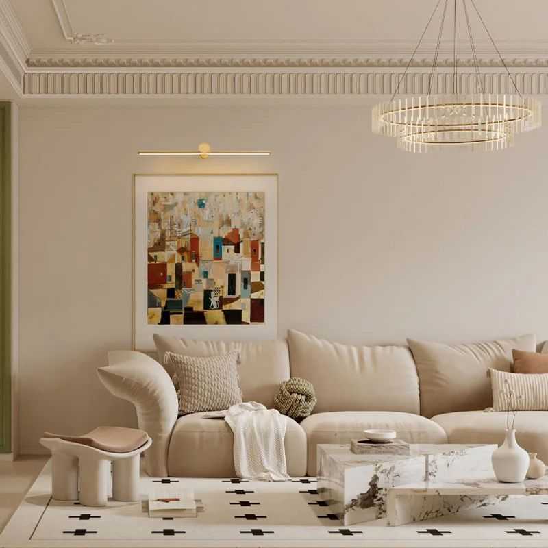 Sieninis šviestuvas Toolight Sieninė lempa LED 60CM APP1345-W GOLD