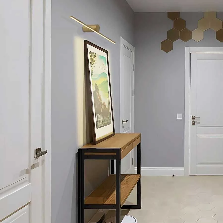 Sieninis šviestuvas Toolight Sieninė lempa LED 60CM APP1348 OLD GOLD