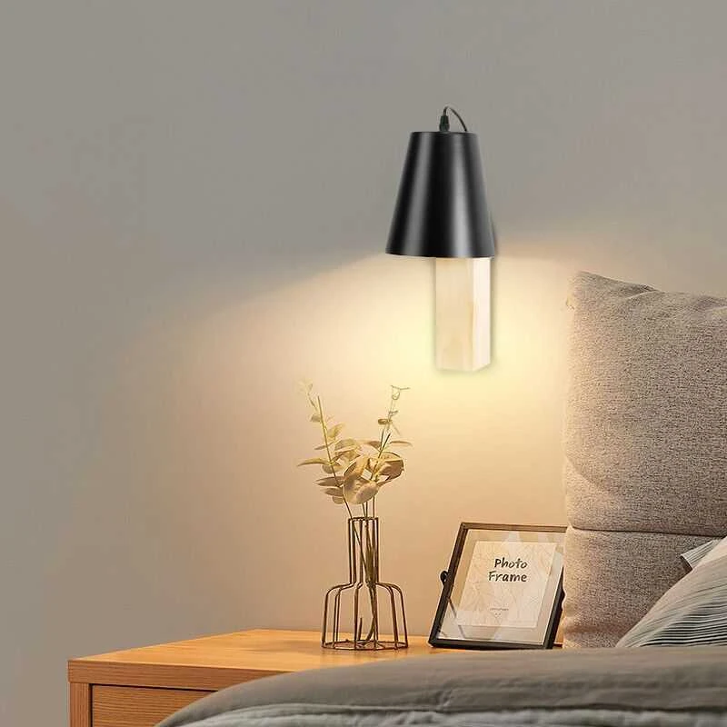 Sieninis šviestuvas Toolight Sieninė lempa LOFT APP1279-1W Juodas