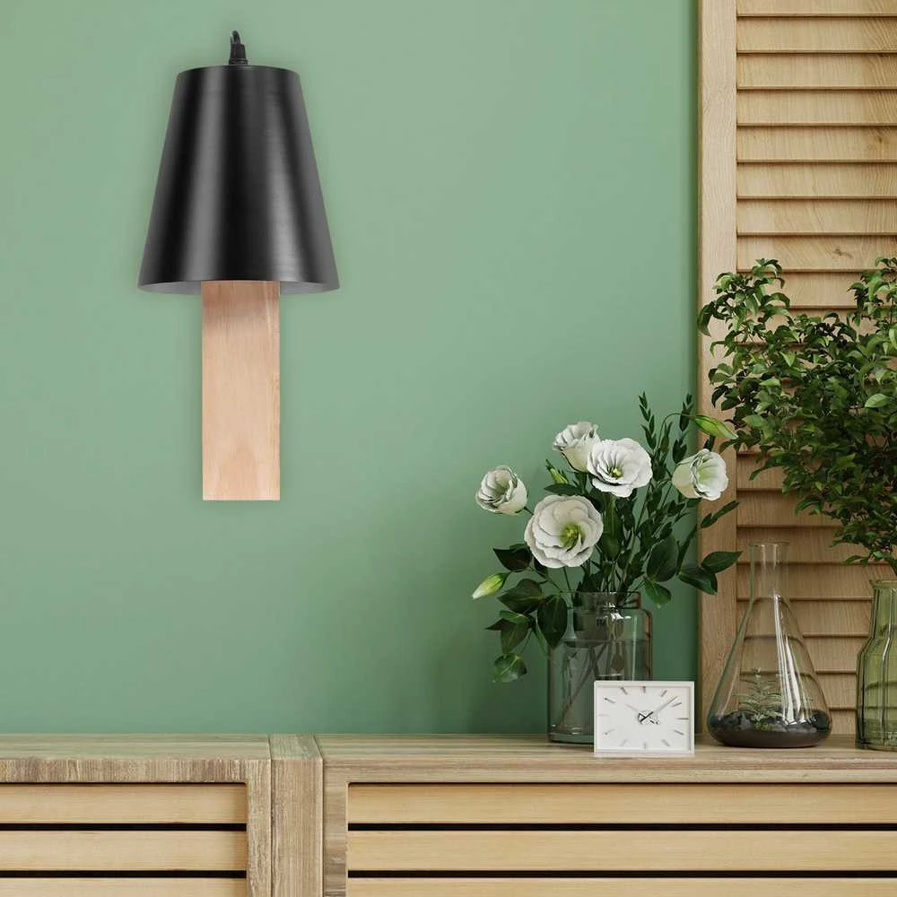 Sieninis šviestuvas Toolight Sieninė lempa LOFT APP1279-1W Juodas