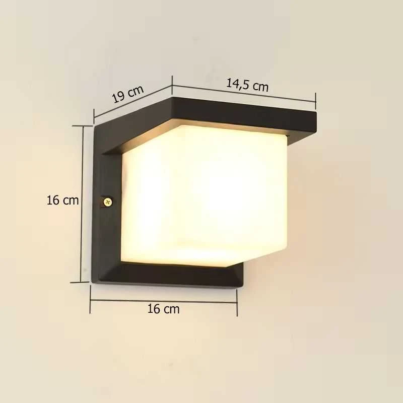 Sieninis šviestuvas Toolight Sieninė lempa RSL014-1W Juodas
