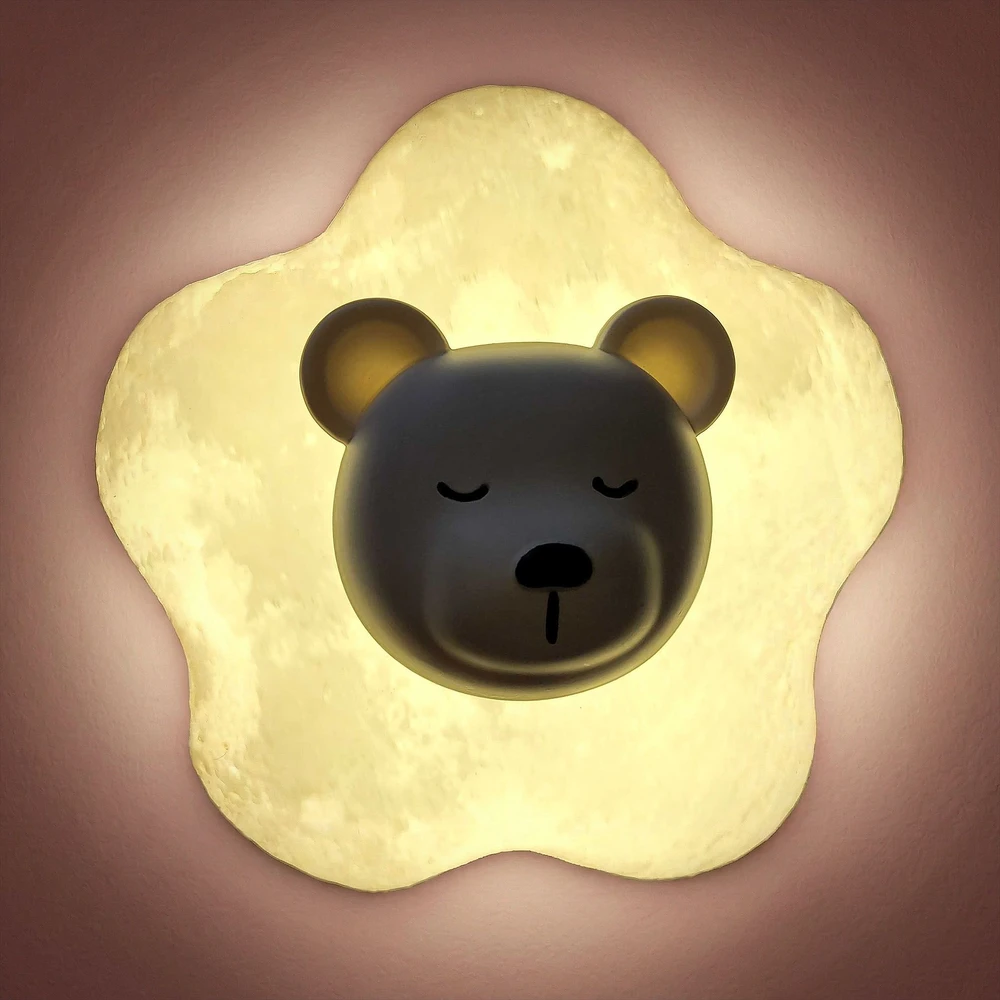 Toolight SIENINIS ŠVIESTUVAS LED G181-W Baltas BEAR
