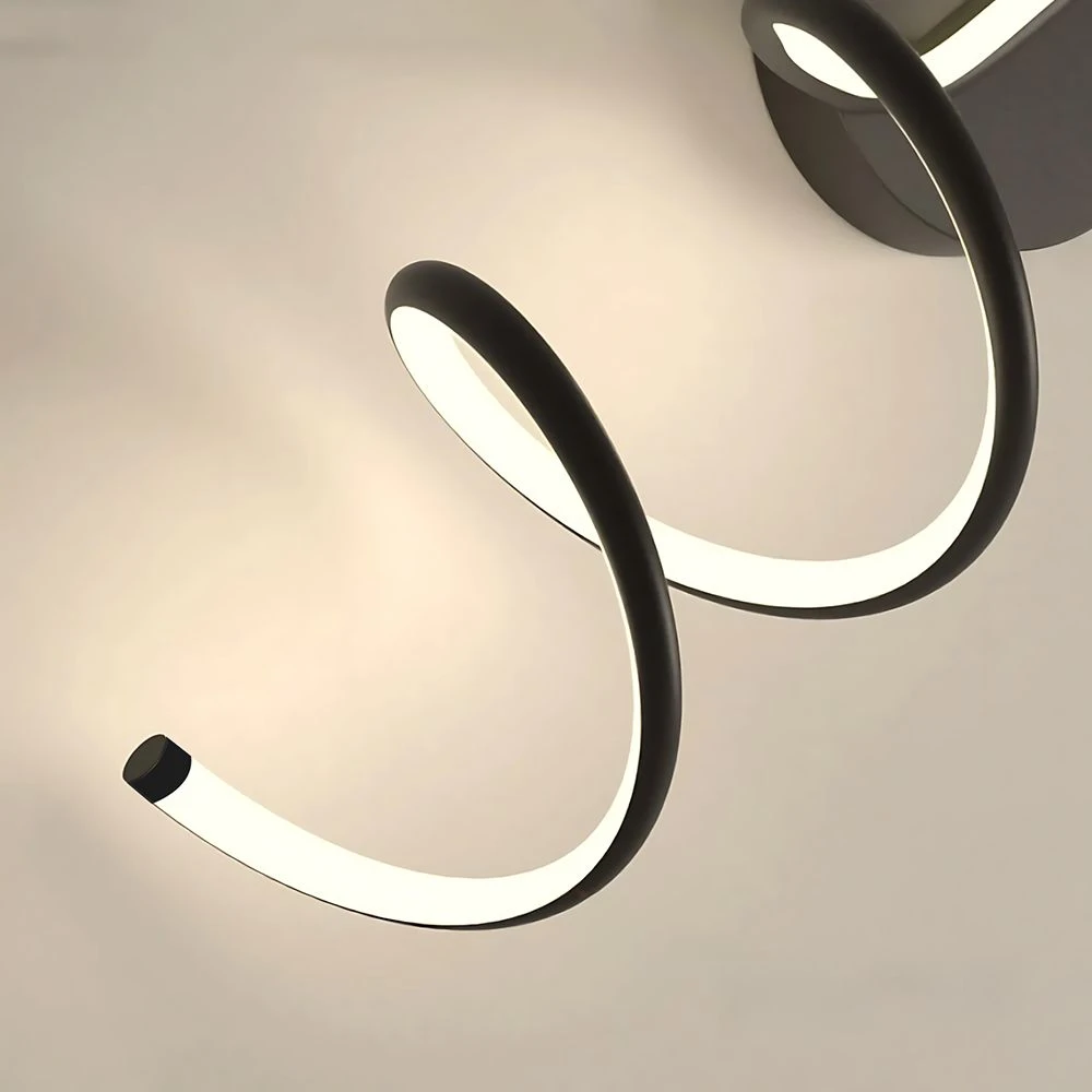 Toolight SIENINIS ŠVIESTUVAS LED LHJ061-W Juodas