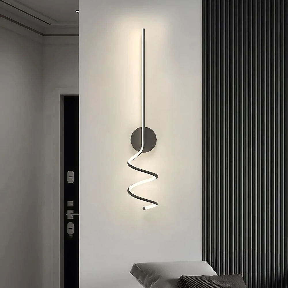 Toolight SIENINIS ŠVIESTUVAS LED LHJ061-W Juodas